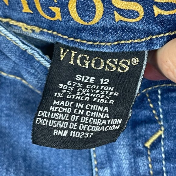 Vigoss The Jagger Skinny Jeans Size 12 - Picture 8 of 9
